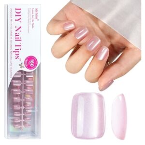 Pink DIY Nail Tips